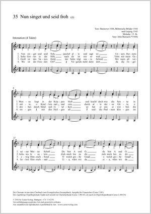 Thumbnail: John Barnard: Nun singet und seid froh / In dulci jubilo