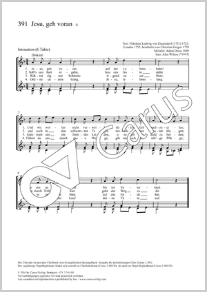 Thumbnail: Alan Wilson (arr.): Jesu, geh voran