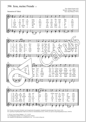 Thumbnail: Alan Wilson (arr.): Jesu, meine Freude