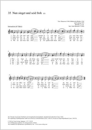 Thumbnail: John Barnard: Nun singet und seid froh / In dulci jubilo