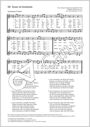 Kay Johannsen (arr.): Jesus ist kommen - Noten | Carus-Verlag