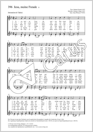 Thumbnail: Alan Wilson (arr.): Jesu, meine Freude