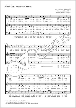 Thumbnail: John Høybye (arr.): Grüß Gott, du schöner Maien
