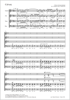 Thumbnail: Courtney Carey (arr.): Calvary