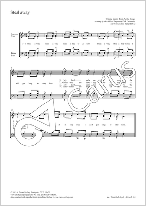 Thumbnail: Theodore Seward (arr.): Steal away