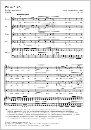 Anton Bruckner: Psalm 23 (22 nach Vulgata)