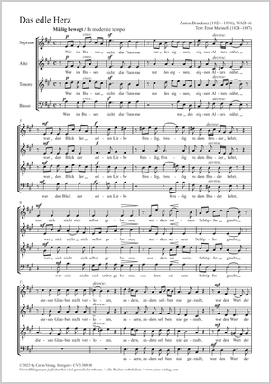 Thumbnail: Anton Bruckner: Das edle Herz