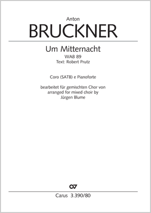 Thumbnail: Anton Bruckner / Jürgen Blume (arr.): Um Mitternacht