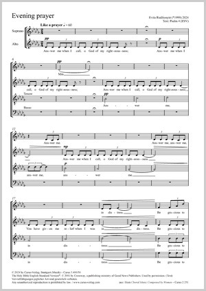Thumbnail: Evita Rudzionyte: Evening prayer