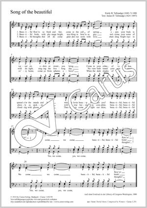 Thumbnail: Emily B. Tallmadge: Song of the Beautiful