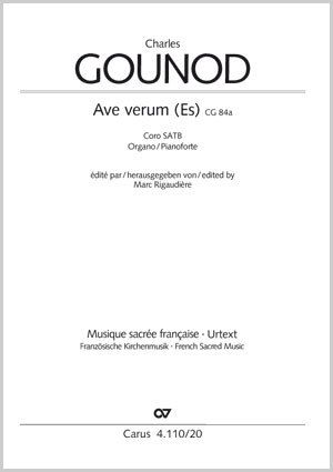 Charles Gounod: Ave verum - Noten | Carus-Verlag