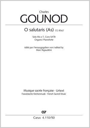Charles Gounod: O salutaris - Noten | Carus-Verlag