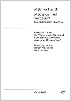 Mache dich auf, werde licht Score