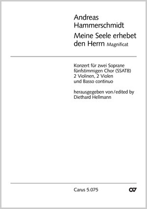 Magnificat Meine Seele erhebet den Herrn Partitur