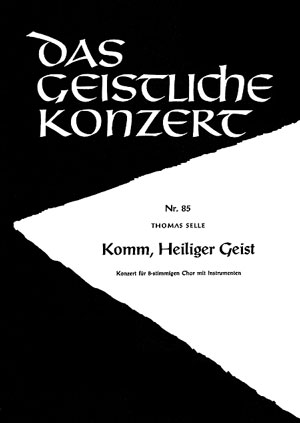 Komm, Heiliger Geist Dirigierpartitur