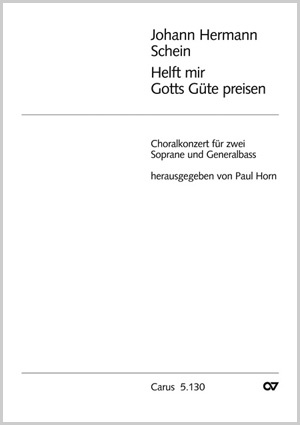 Helft mir Gotts Güte preisen Partition