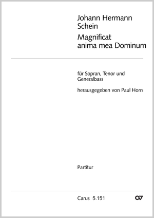 Magnificat anima mea Dominum Partitur