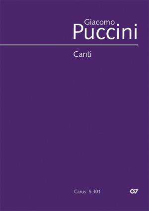 Giacomo Puccini: Canti per voce e pianoforte - Sheet music | Carus-Verlag