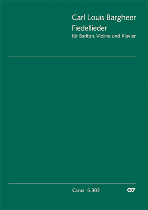 Fiedellieder Partition, avec parties instrumentales