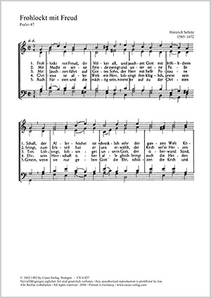 de: Becker-Psalter Partition
