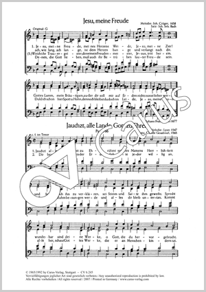 Thumbnail: Bach: Jesu, meine Freude / Goudimel: Jauchzt, alle Lande / Franck: Kommt her zu mir