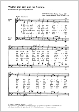 Thumbnail: Johann Sebastian Bach: Wachet auf, ruft uns die Stimme