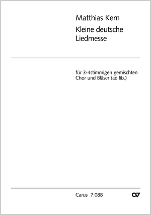 Matthias Kern: Kleine deutsche Liedmesse - Noten | Carus-Verlag