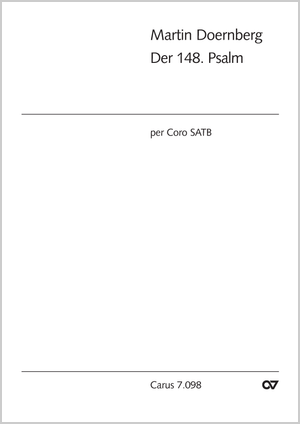 Martin Doernberg: Der 148. Psalm - Noten | Carus-Verlag