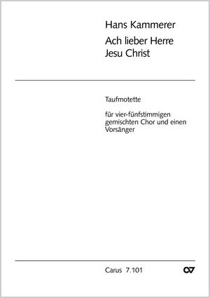 Hans Kammeier: Taufmotette - Noten | Carus-Verlag