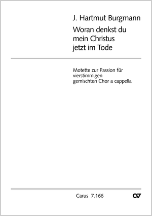 Motette zur Passion Partitur