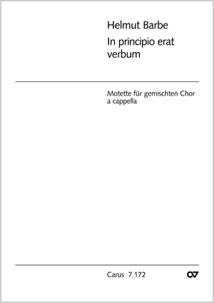 Thumbnail: Helmut Barbe: In principio erat verbum
