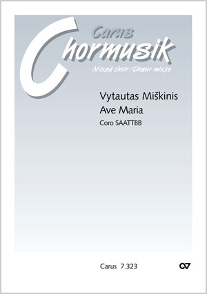 Ave Maria Partitur, nur deutsch