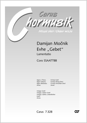 Evhe »Gebet« Lamentatio Score