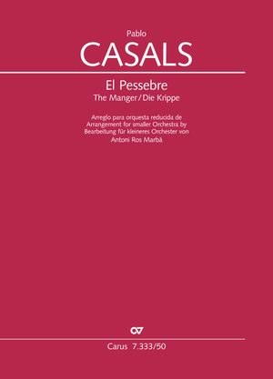 Thumbnail: Pablo Casals / Antoni Ros Marbà (arr.): El Pessebre (Die Krippe)