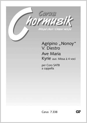 Diestro, Ave Maria + Kyrie - Noten | Carus-Verlag