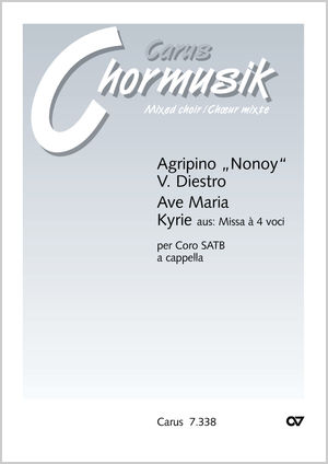 Diestro, Ave Maria + Kyrie Partitur