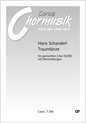 Hans Schanderl: Traumtänze - Noten | Carus-Verlag