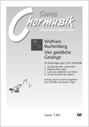 Thumbnail: Wolfram Buchenberg: Vier geistliche Gesänge