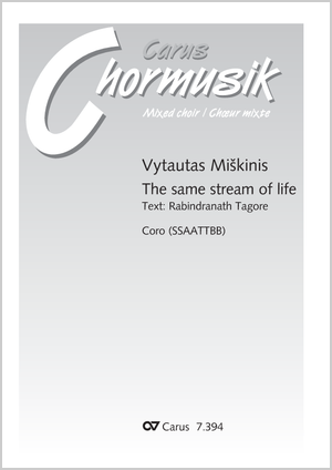 Vytautas Miškinis: The same stream of life - Noten | Carus-Verlag
