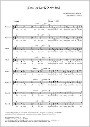 Thumbnail: Kay Johannsen: Bless the Lord, O My Soul