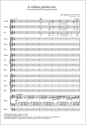 Thumbnail: Kay Johannsen: et vidimus gloriam eius
