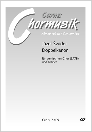 Józef Swider: Doppelkanon - Noten | Carus-Verlag