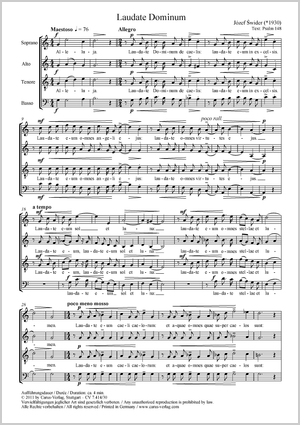 Thumbnail: Józef Swider: Laudate Dominum
