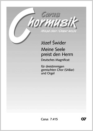 Meine Seele preist den Herrn Deutsches Magnificat Dirigierpartitur