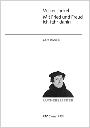 Mit Fried und Freud ich fahr dahin Partitur