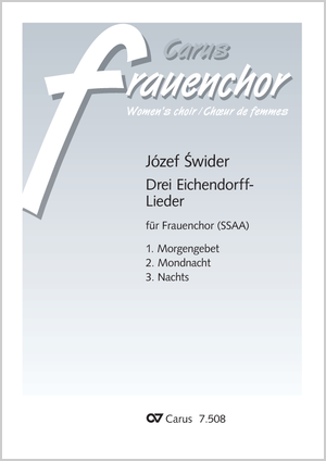 Drei Eichendorff-Lieder für Frauenchor Partitur