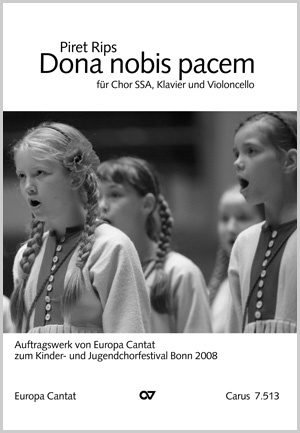 Piret Rips: Dona nobis pacem - Noten | Carus-Verlag
