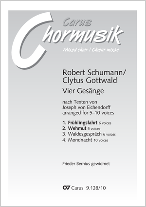 Thumbnail: Robert Schumann / Clytus Gottwald (arr.): Frühlingsfahrt / Wehmut. Vokaltranskription von Clytus Gottwald