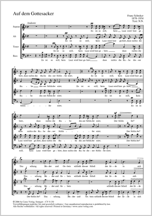 Thumbnail: Franz Schreker: Auf dem Gottesacker, Vergangenheit