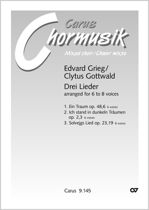 Thumbnail: Edvard Grieg / Clytus Gottwald (arr.): Drei Lieder